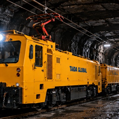 Underground Overhead Wire Locomotive