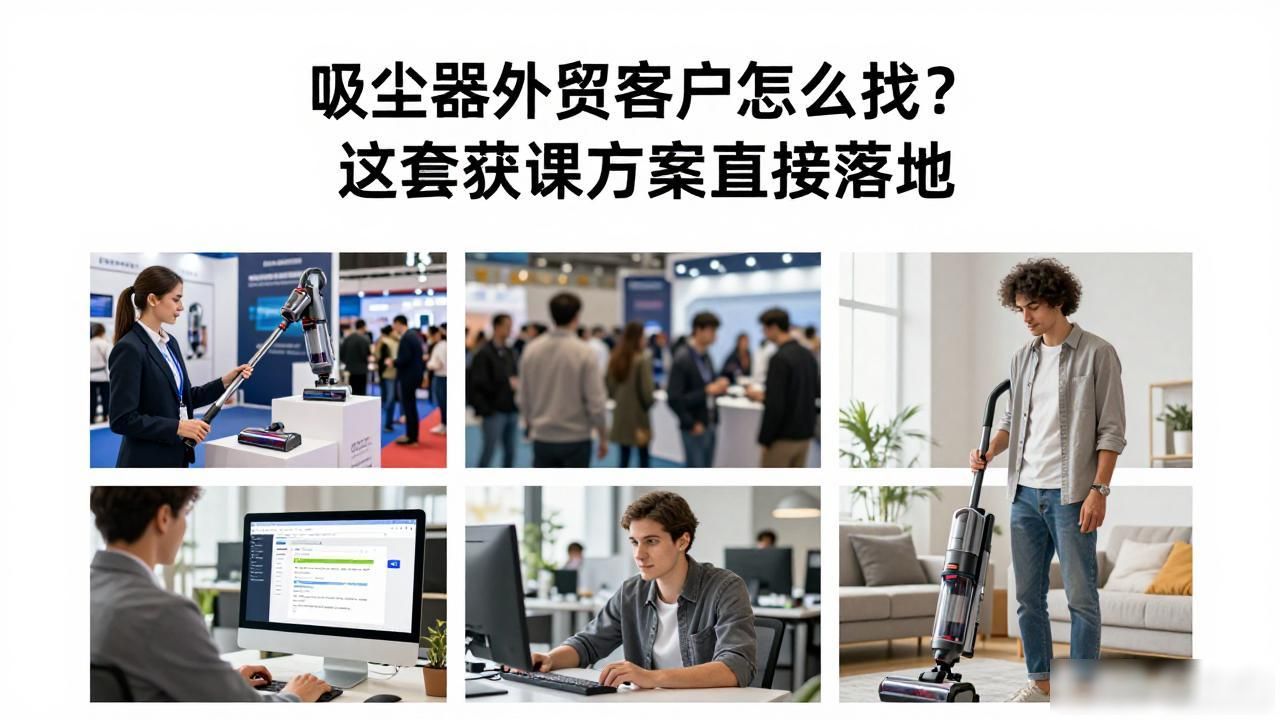 吸尘器贸易公司_吸尘器外贸获客方案_吸尘器销售对话全过程