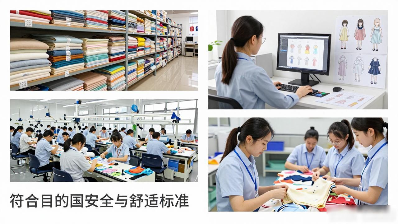 童装加工外贸全托管服务_童装委外加工的工序有哪些_童装加工一般多少订单