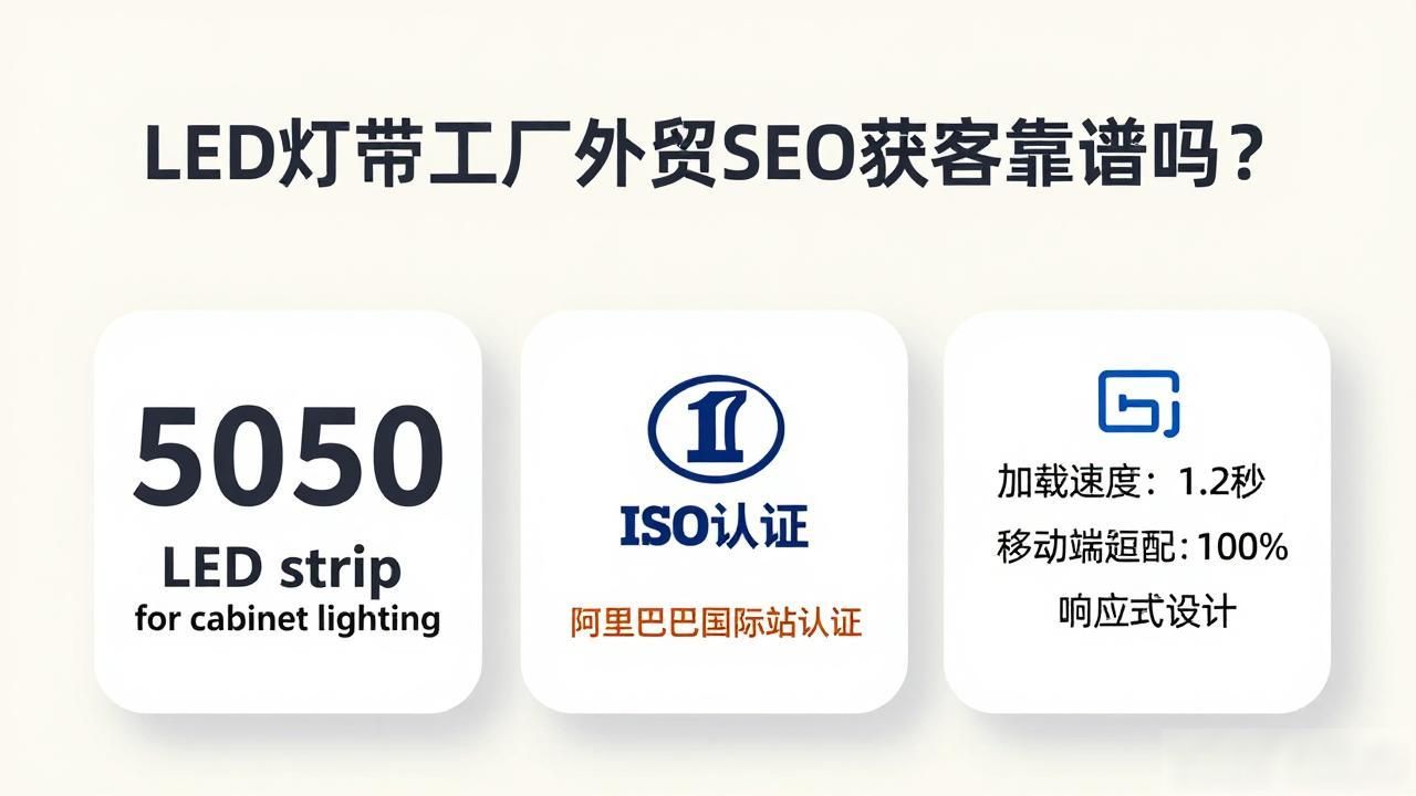 专业生产灯带厂家_LED灯带工厂外贸SEO获客_led灯带供应商