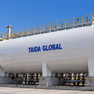 100m³ LPG大型卧式储存压力容器