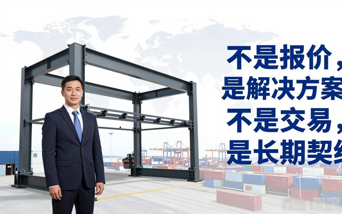 钢结构重工产品外贸推广