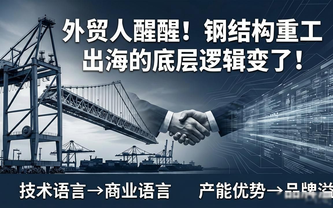 钢结构重工产品外贸推广