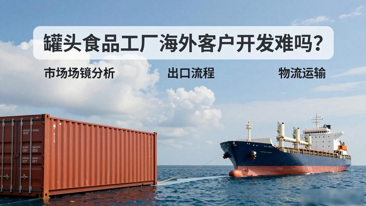 国外罐头食品_罐头外贸公司简介_罐头食品工厂海外客户开发