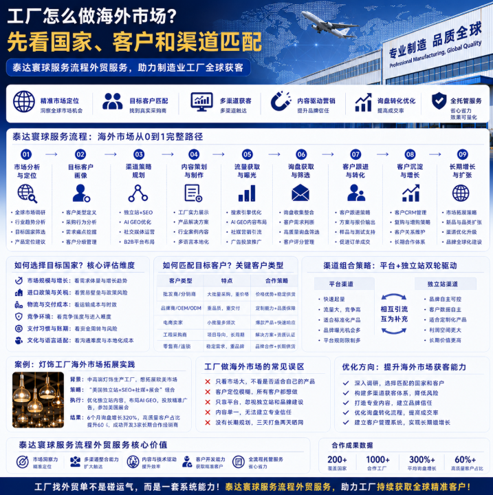 泰达寰球服务流程外贸服务怎么做海外市场？先看国家、客户和渠道匹配.png