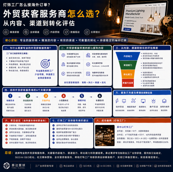 灯饰工厂怎么接海外订单外贸获客服务商怎么选？从内容、渠道到转化评估.png