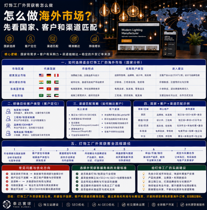 灯饰工厂外贸获客怎么做怎么做海外市场？先看国家、客户和渠道匹配.png