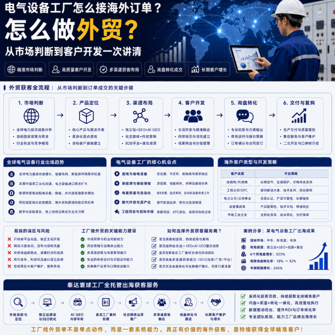 电气设备工厂怎么接海外订单怎么做外贸？从市场判断到客户开发一次讲清.png