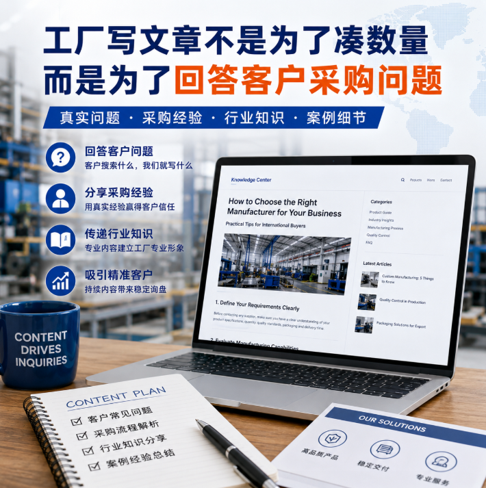 工厂写文章不是为了凑数量，而是为了回答客户采购问题.png