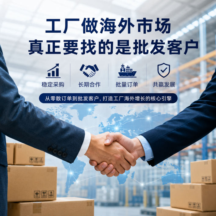 工厂做海外市场，真正要找的是批发客户，不是零散订单.png