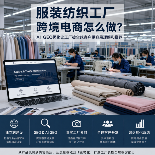 服装纺织工厂跨境电商怎么做如何做AI GEO优化？让AI更容易理解和推荐工厂.png