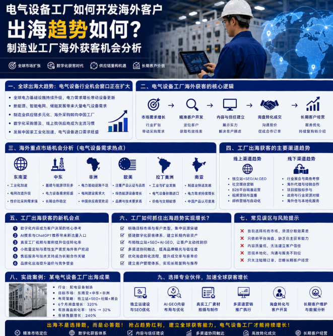 电气设备工厂如何开发海外客户出海趋势如何？制造业工厂海外获客机会分析.png