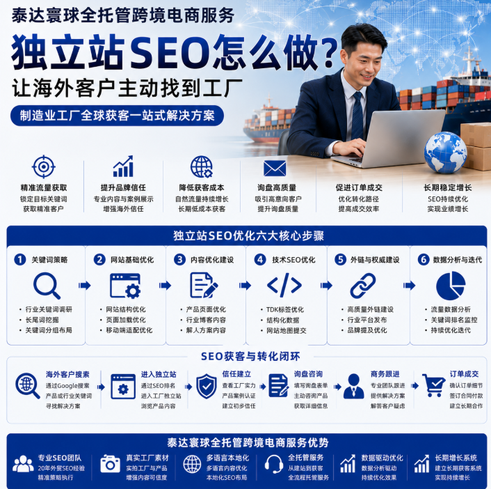 泰达寰球全托管跨境电商服务独立站SEO怎么做？让海外客户主动找到工厂.png