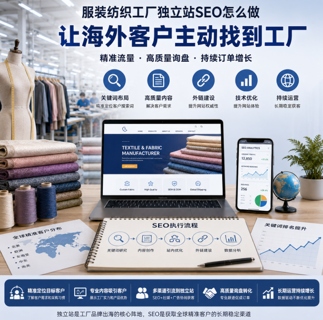 服装纺织工厂跨境电商怎么做独立站SEO怎么做？让海外客户主动找到工厂.png