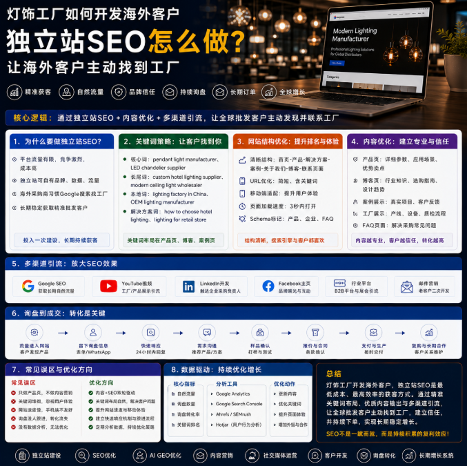 灯饰工厂如何开发海外客户独立站SEO怎么做？让海外客户主动找到工厂.png