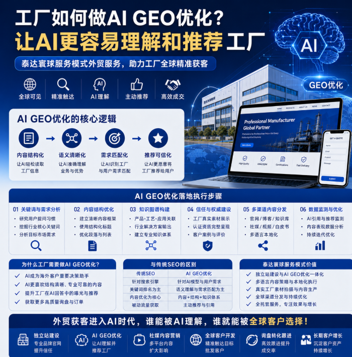 泰达寰球服务模式外贸服务如何做AI GEO优化？让AI更容易理解和推荐工厂.png