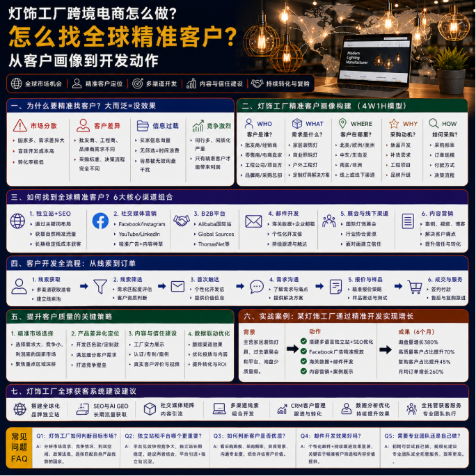 灯饰工厂跨境电商怎么做怎么找全球精准客户？从客户画像到开发动作.png