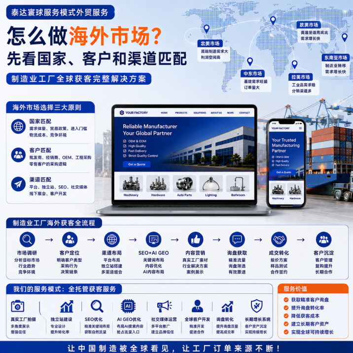 泰达寰球服务模式外贸服务怎么做海外市场？先看国家、客户和渠道匹配.png