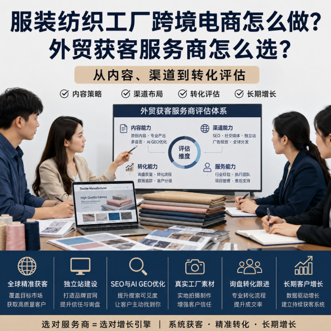 装纺织工厂跨境电商怎么做外贸获客服务商怎么选？从内容、渠道到转化评估.png