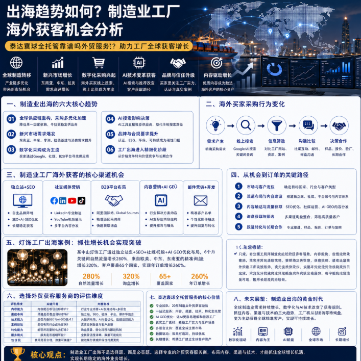 泰达寰球全托管靠谱吗外贸服务出海趋势如何？制造业工厂海外获客机会分析.png