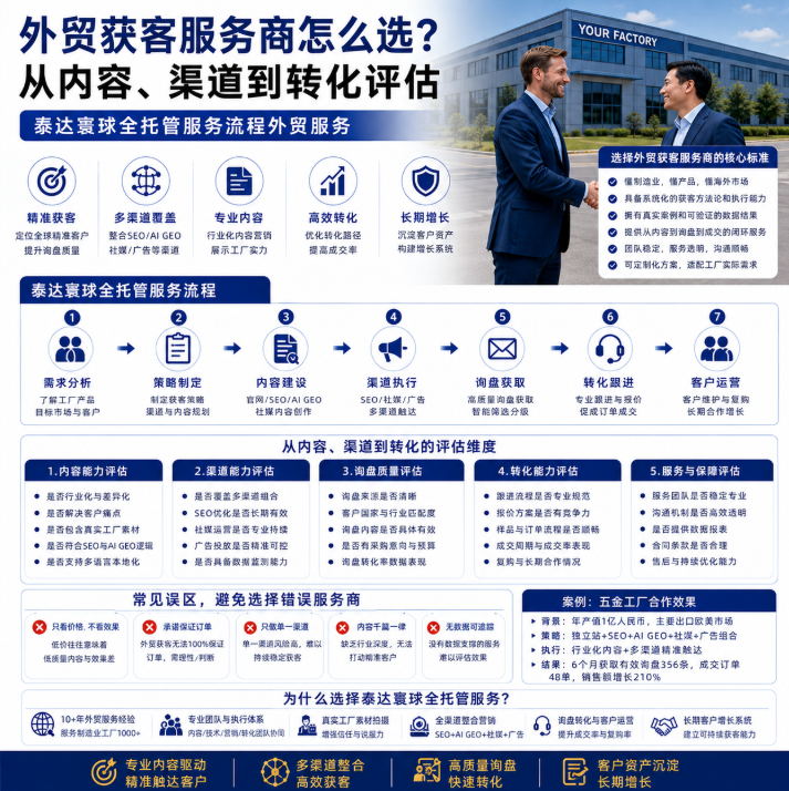 泰达寰球全托管服务流程外贸服务外贸获客服务商怎么选？从内容、渠道到转化评估.png