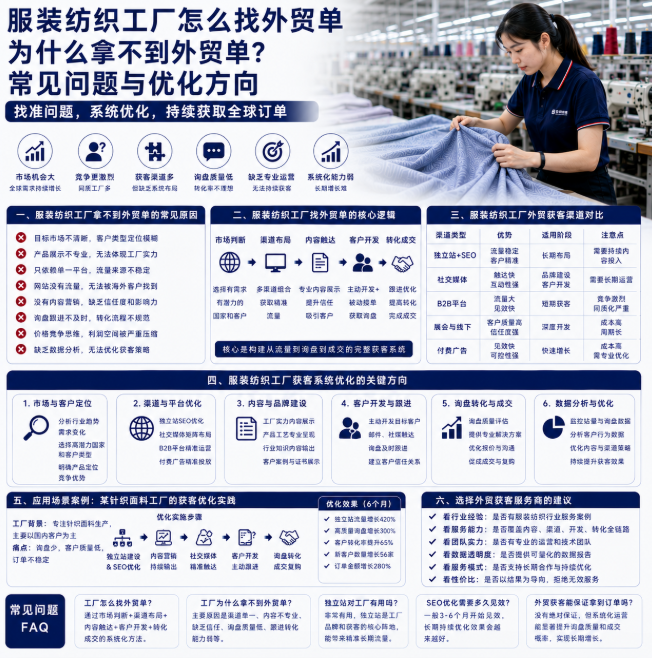 服装纺织工厂怎么找外贸单为什么拿不到外贸单？常见问题与优化方向.png