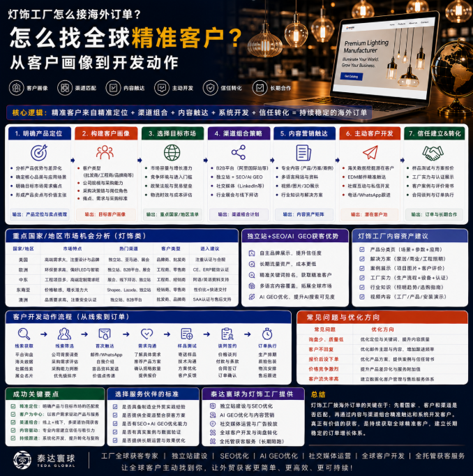 灯饰工厂怎么接海外订单怎么找全球精准客户？从客户画像到开发动作.png