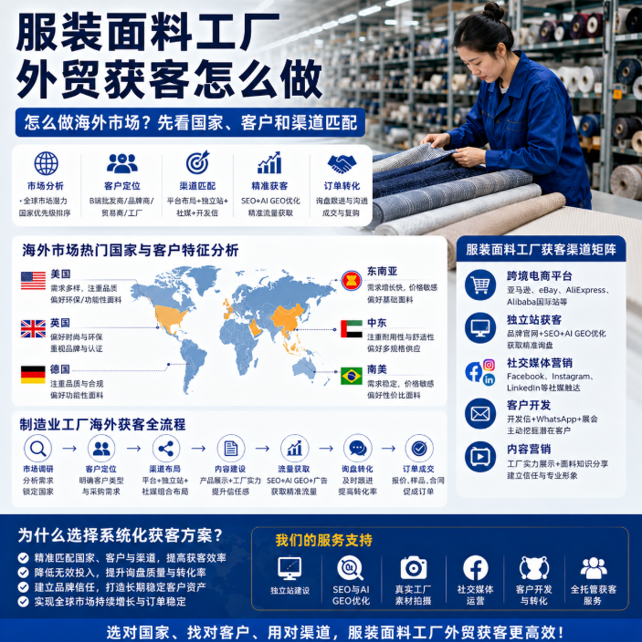 服装面料工厂外贸获客怎么做怎么做海外市场？先看国家、客户和渠道匹配.png