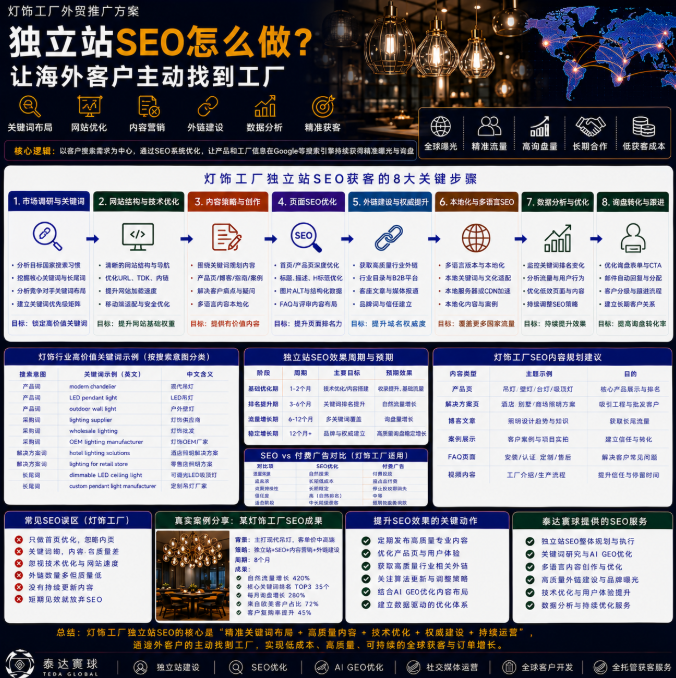 灯饰工厂外贸推广方案独立站SEO怎么做？让海外客户主动找到工厂.png