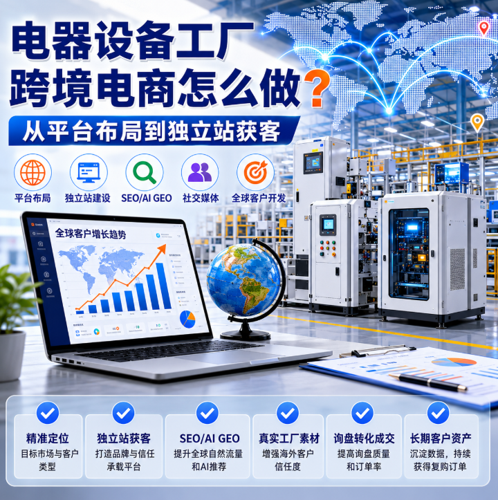 电器设备工厂跨境电商怎么做跨境电商怎么做？从平台布局到独立站获客.png