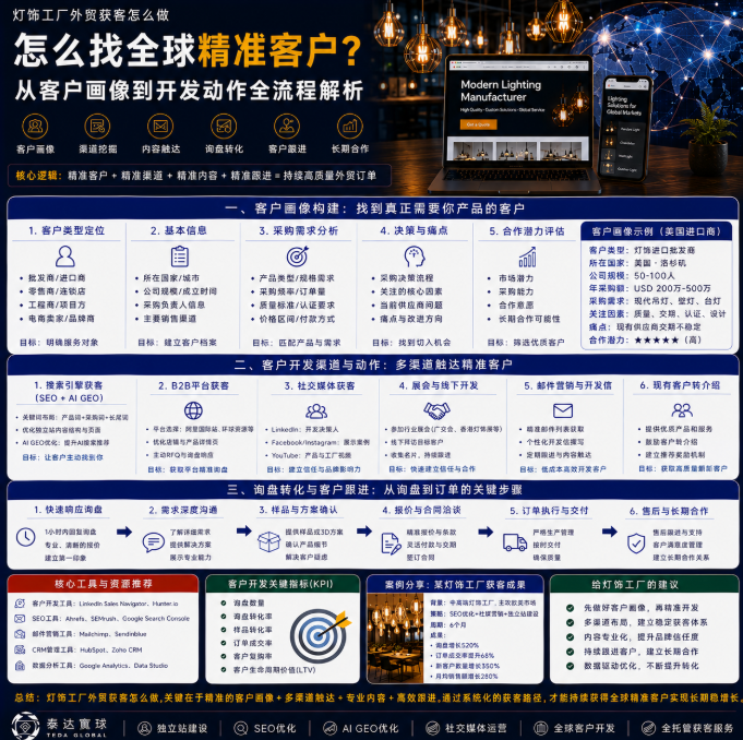 灯饰工厂外贸获客怎么做怎么找全球精准客户？从客户画像到开发动作.png