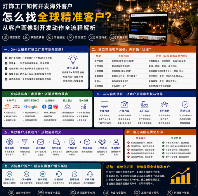 灯饰工厂如何开发海外客户怎么找全球精准客户？从客户画像到开发动作.png