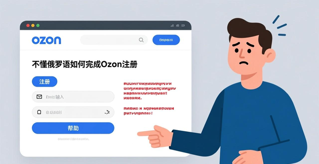 ozon注册时显示无法注册