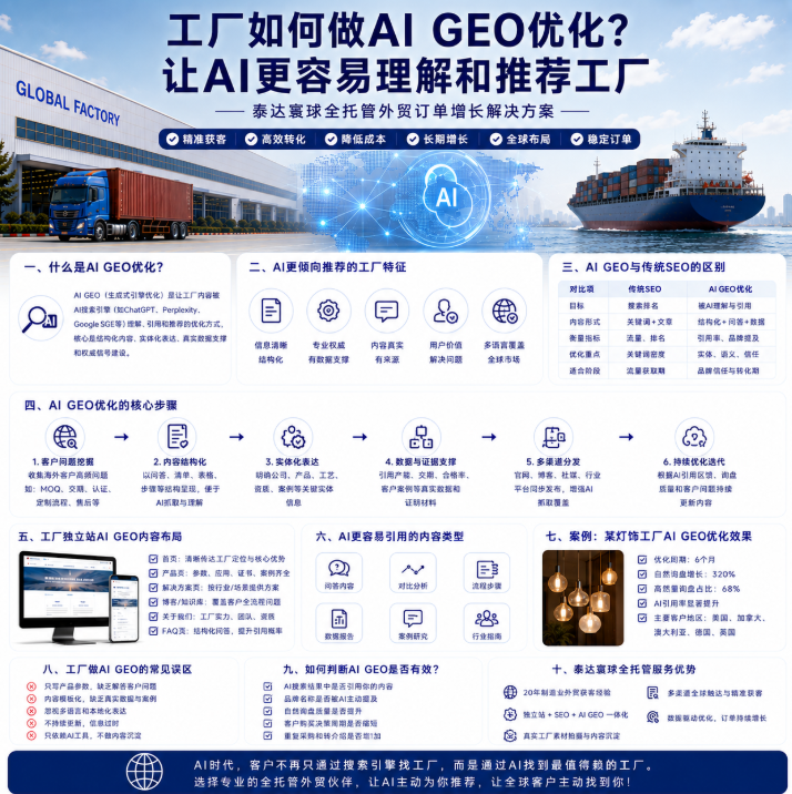 泰达寰球工厂外贸靠谱吗如何做AI GEO优化？让AI更容易理解和推荐工厂.png